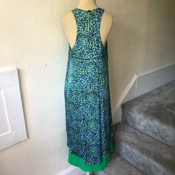 SACHIN + BABI High Low Layered Printed Midi Dress - Picture 4 of 8